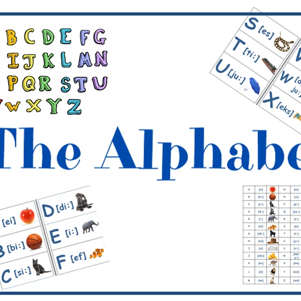 The Alphabet/Anglická abeceda