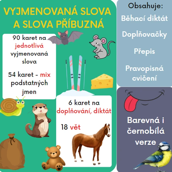 Vyjmenovaná slova a slova příbuzná