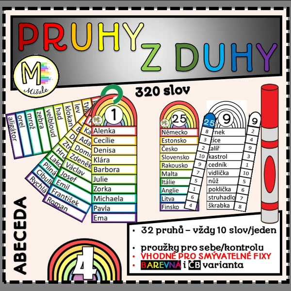 PRUHY Z DUHY- ABECEDA