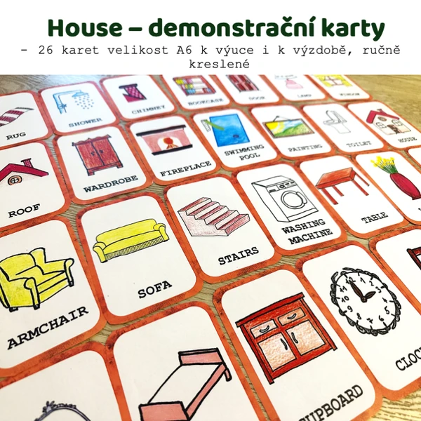 House - demonstrační karty