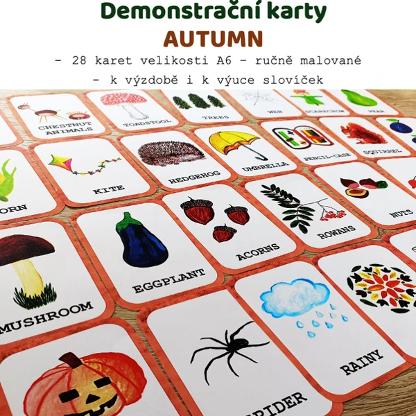 Demonstrační karty - AUTUMN