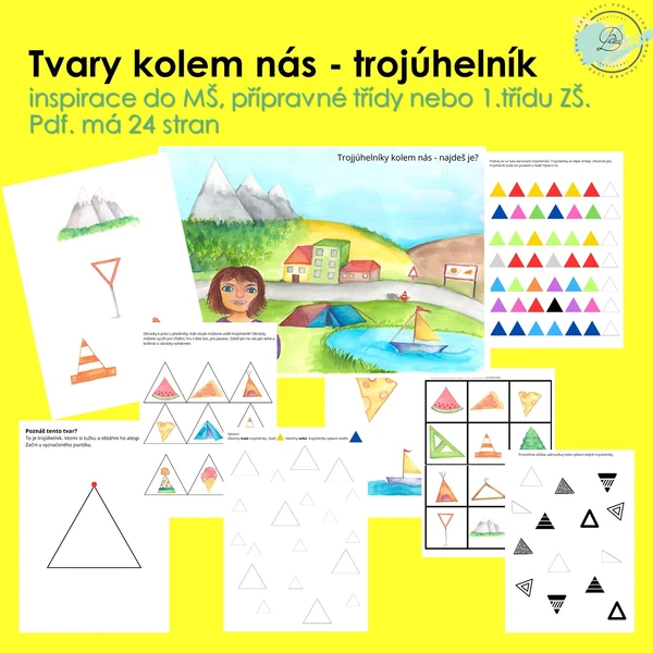 Geometrické tvary - Trojúhelník