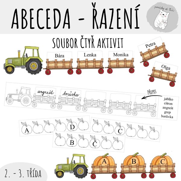 Abeceda - řazení