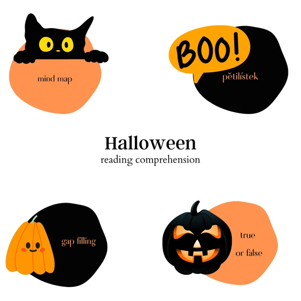 Halloween- reading comprehension (Halloween - čtení s porozuměním)