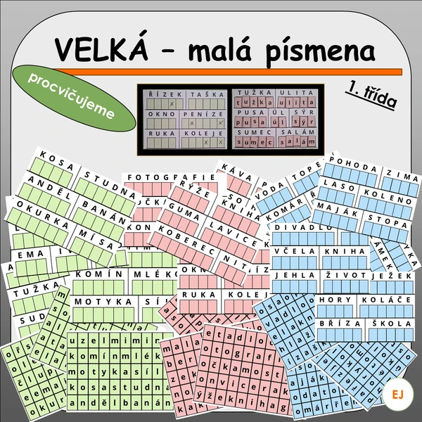 VELKÁ - malá písmena