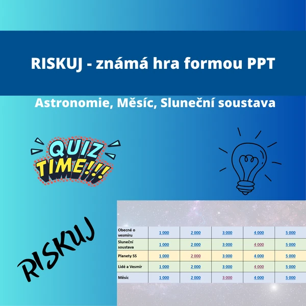 Riskuj - Astronomie, Sluneční soustava, Měsíc