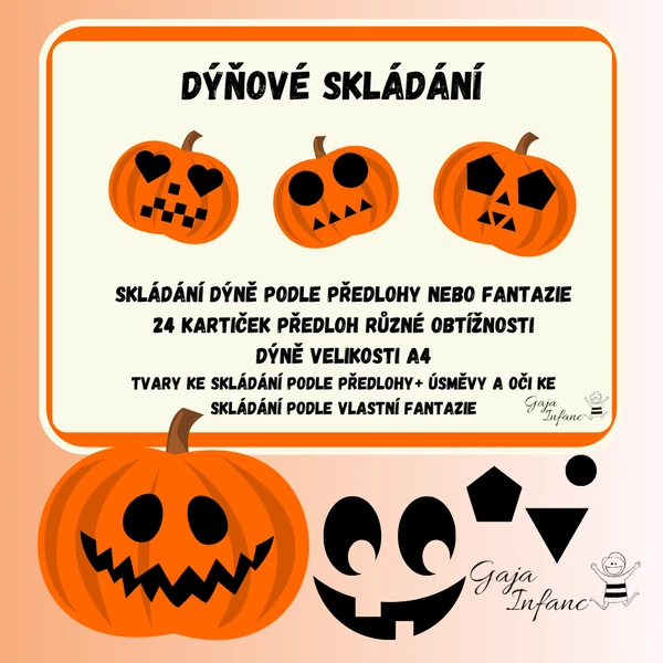 Dýňové skládání 