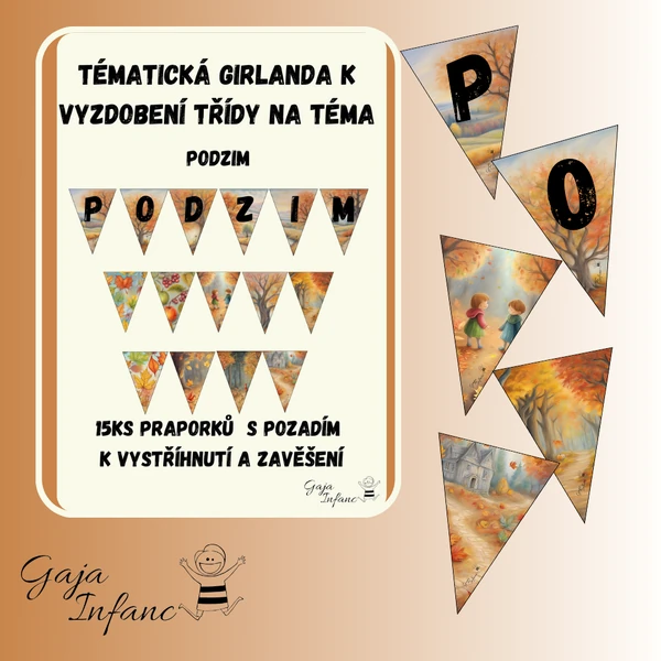 Girlanda- Podzim