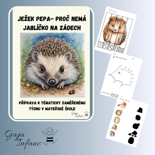 Týden ve školce s Ježkem Pepou