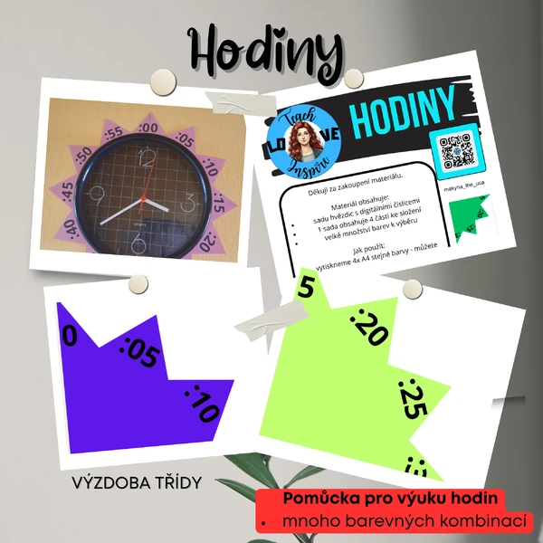 POMŮCKA - HODINY