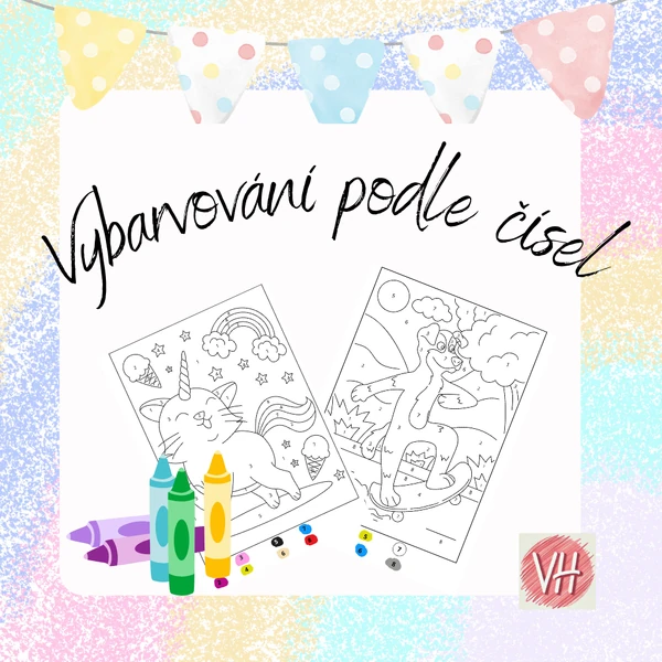 Vybarvování podle čísel
