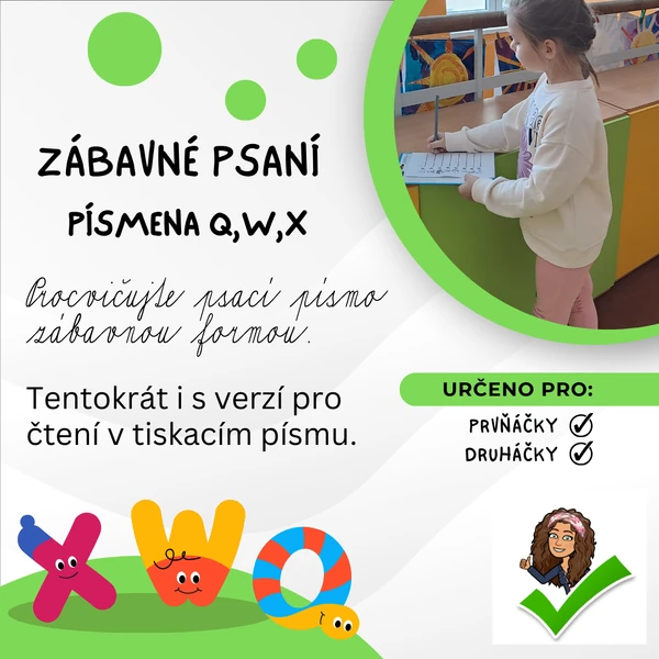 Zábavné psaní - Q,W,X