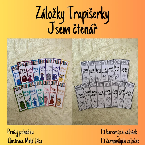Trapišerky - záložky