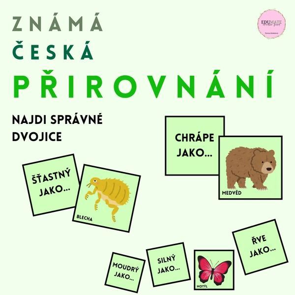 Známá česká přirovnání - zvířata