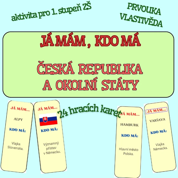 Já mám, kdo má - Česká republika a okolní státy