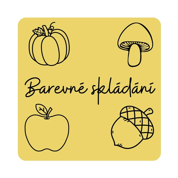 Barevné skládání - Podzim