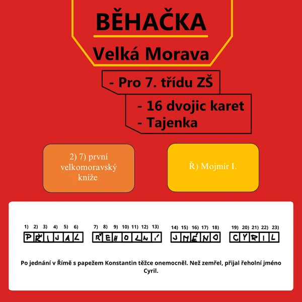 Běhačka - Velká Morava