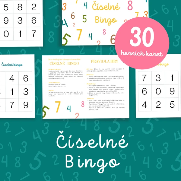 Bingo - čísla