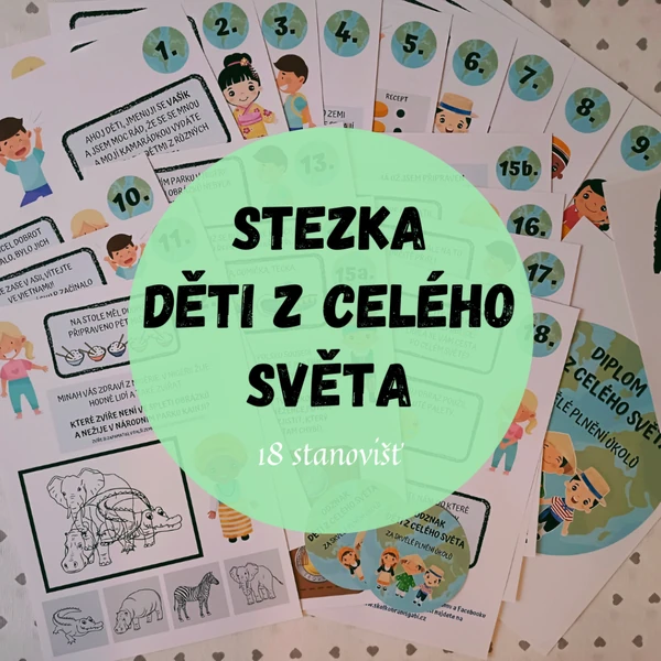 Děti z celého světa - stezka