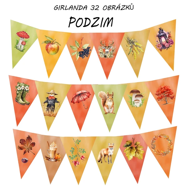 GIRLANDA PODZIM