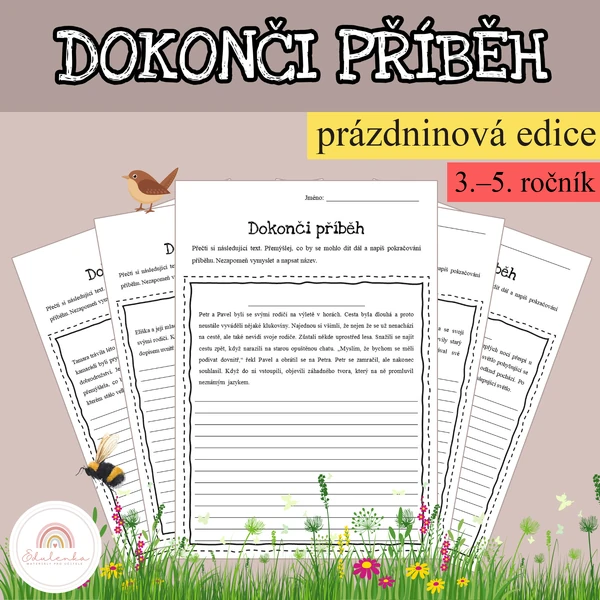 Dokonči příběh - prázdninová edice