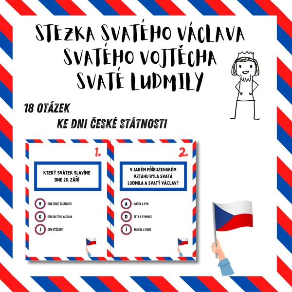 Stezka svatý Václav, svatý Vojtěch a svatá Ludmila