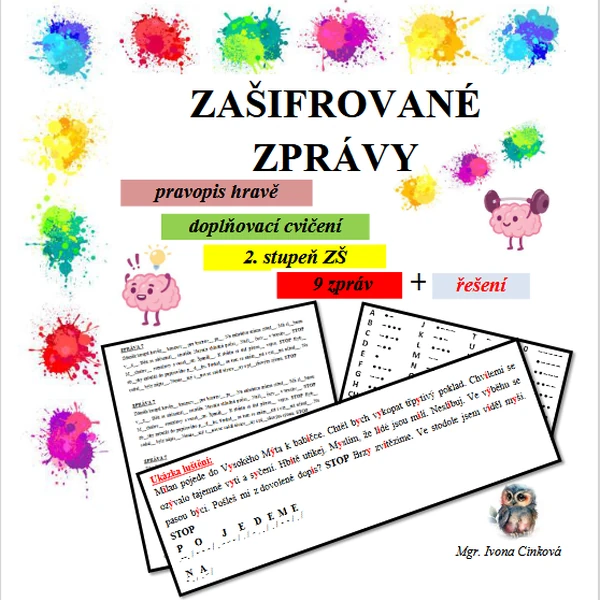 Zašifrované zprávy - pravopis