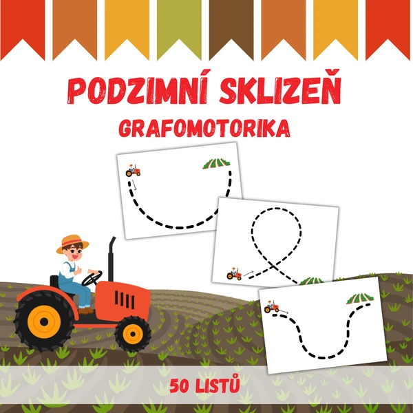 PODZIMNÍ SKLIZEŇ - grafomotorika