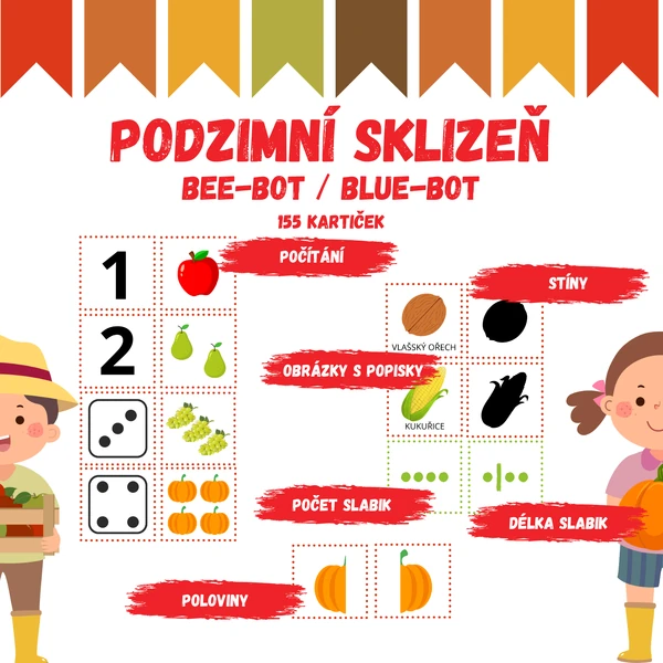 PODZIMNÍ SKLIZEŇ - Bee-Bot / Blue-Bot