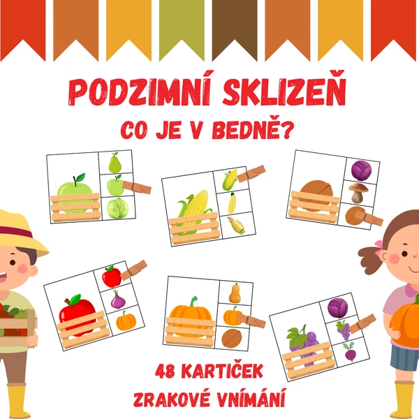PODZIMNÍ SKLIZEŇ - co je v bedně?