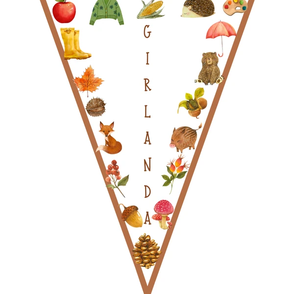 Girlanda - podzim a zima