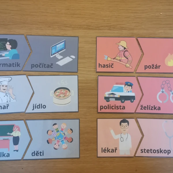 Duo puzzle - povolání