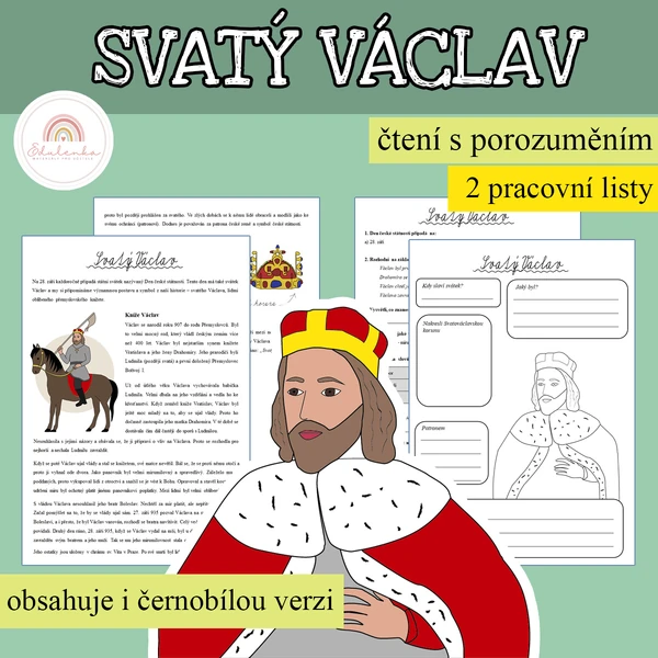 Svatý Václav - čtení s porozuměním