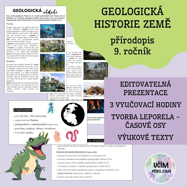 Geologická historie Země - balíček