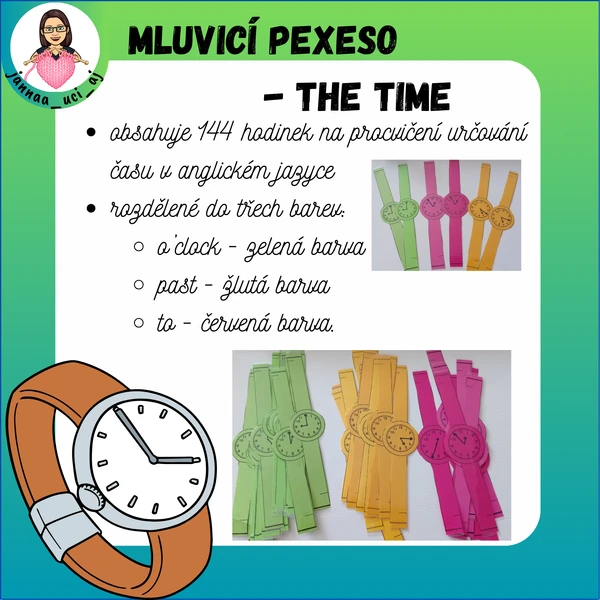 The time - mluvicí pexeso