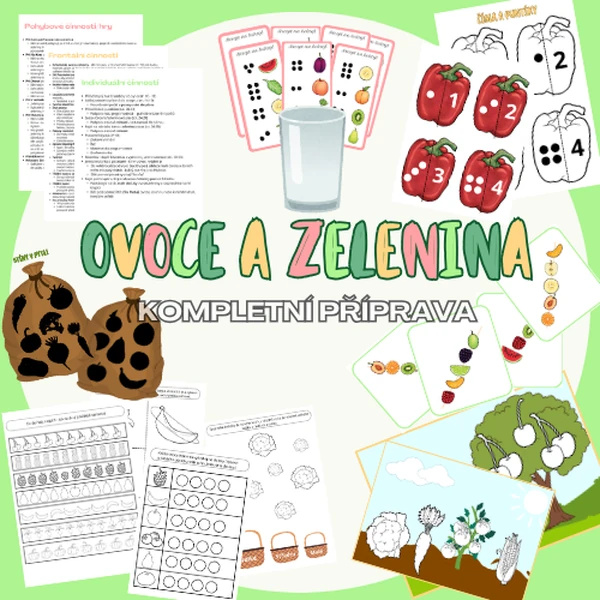 Ovoce a zelenina - Kompletní příprava