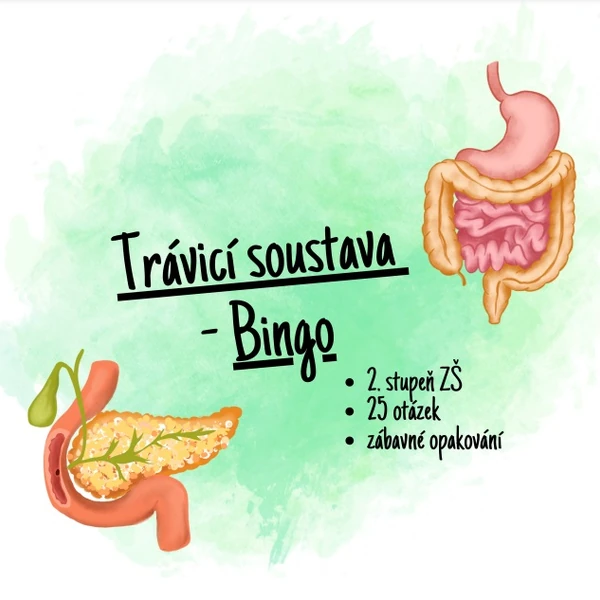 Trávicí soustava - bingo