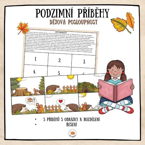 Podzimní příběhy - dějová posloupnost