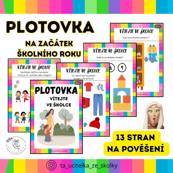 Vítejte ve školce - PLOTOVKA 