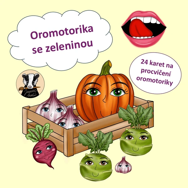 Oromotorika se zeleninou 