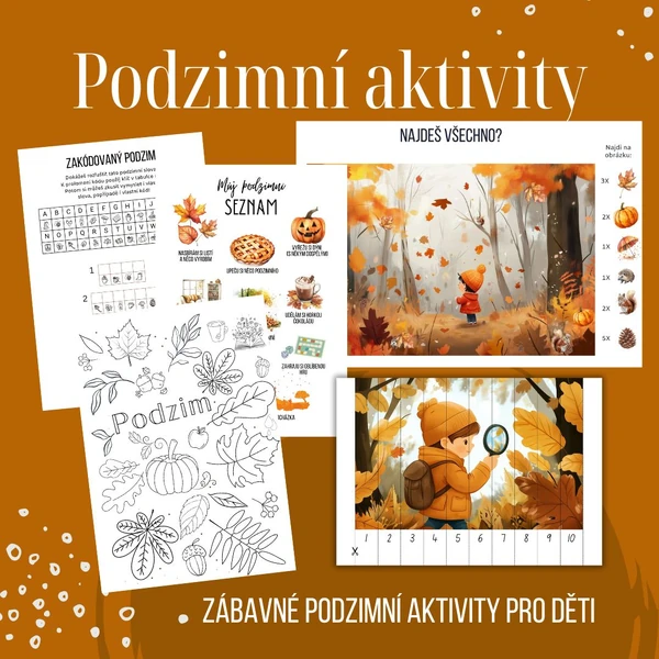 Hravý Podzim - aktivity plné tvoření, zábavy a zážitků