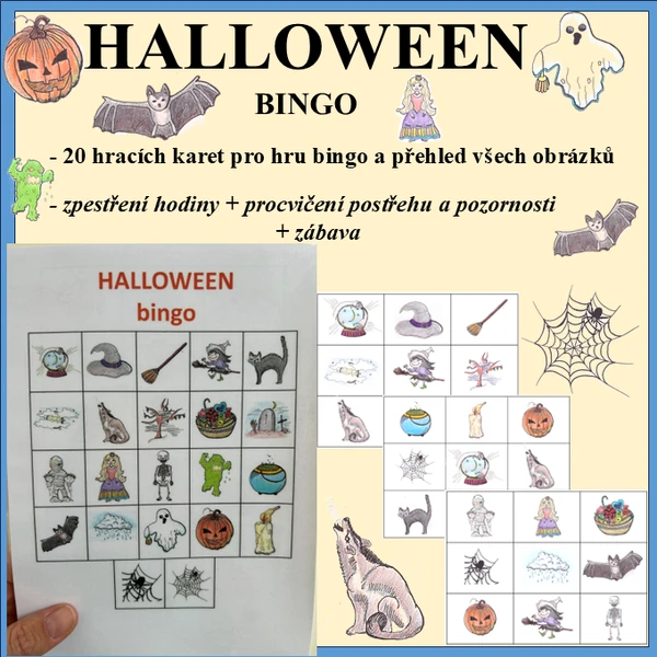 Halloween bingo