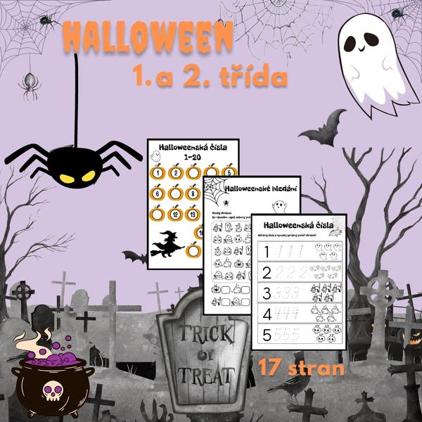 Halloween - strašidelné úlohy