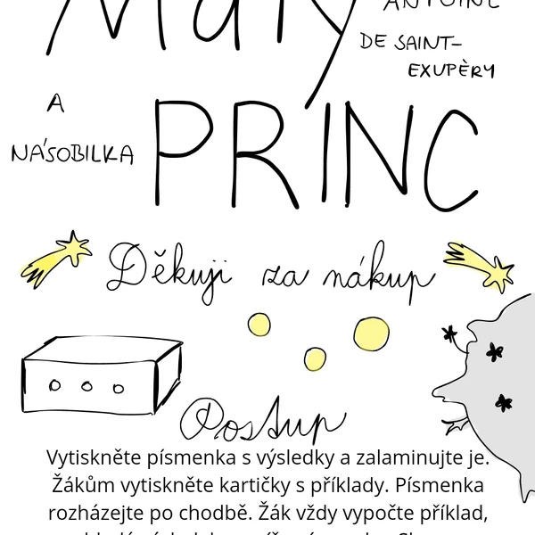 MALÝ PRINC NÁSOBILKA