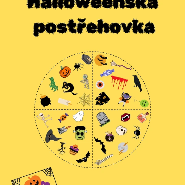 Halloweenská postřehovka 
