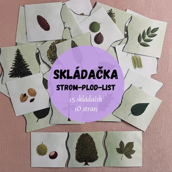 STROMY - SKLÁDAČKA