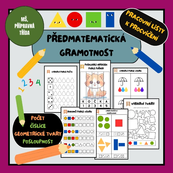 ROZVOJ PŘEDMATEMATICKÉ GRAMOTNOSTI