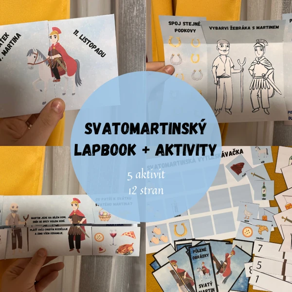 SVATOMARTINSKÝ LAPBOOK + AKTIVITY