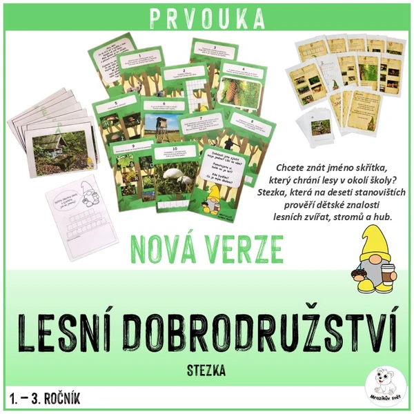 LESNÍ DOBRODRUŽSTVÍ - stezka