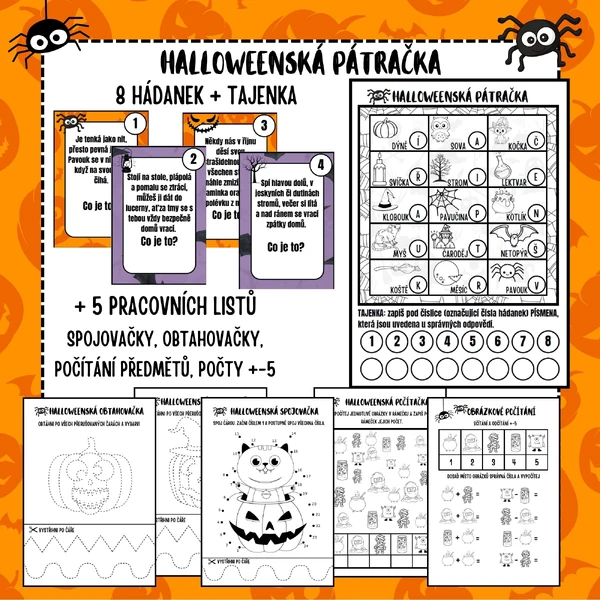 Halloweenská pátračka